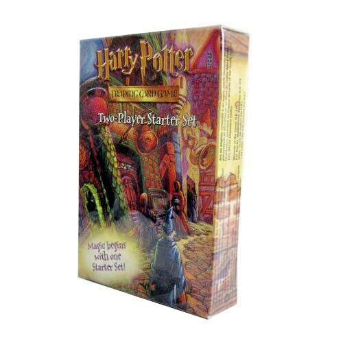 HARRY POTTER ORIGINAL 2-PLAYER STARTER SET FACTORY SEALED DECK