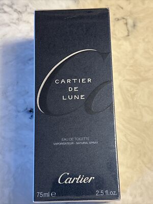 Cartier de Lune 2.5 oz/75ml  Eau de Toilette Spray -Sealed-