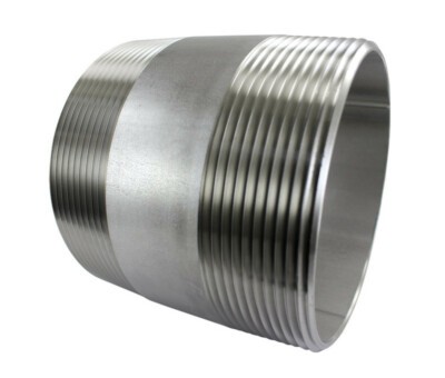 4'' Barrel Nipple, Stainless Steel  Pipe Fittings NPT SCH 40 SS SUS304