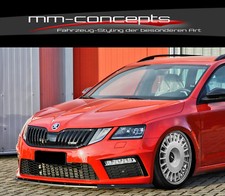 CUP Spoilerlippe für Skoda Octavia RS 5E FL Frontspoiler Spoilerschwert Lippe IN