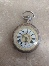 Antique Ottoman 800 Silver Pocket Watch