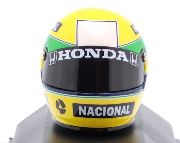 Minichamps Helmet 1988 World Champion - Ayrton Senna 1/8 Scale - Image 4 of 4