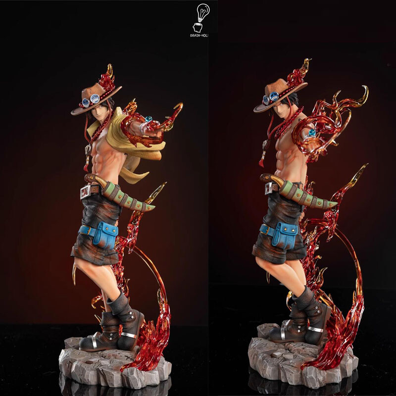 Brain Hole Studio Portgas D Ace Resin One Piece Statue