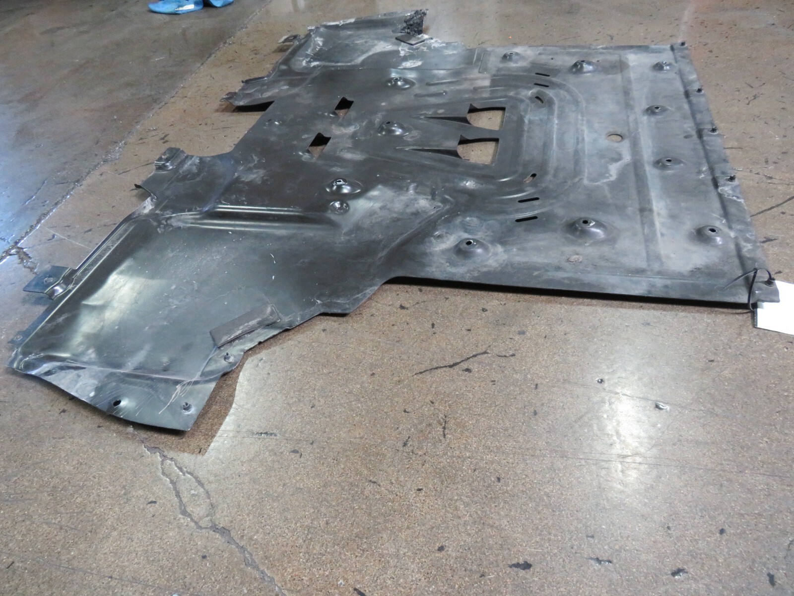 Ferrari California, Rear Main Lower Under Tray, Dented, Used, P/N 82970100