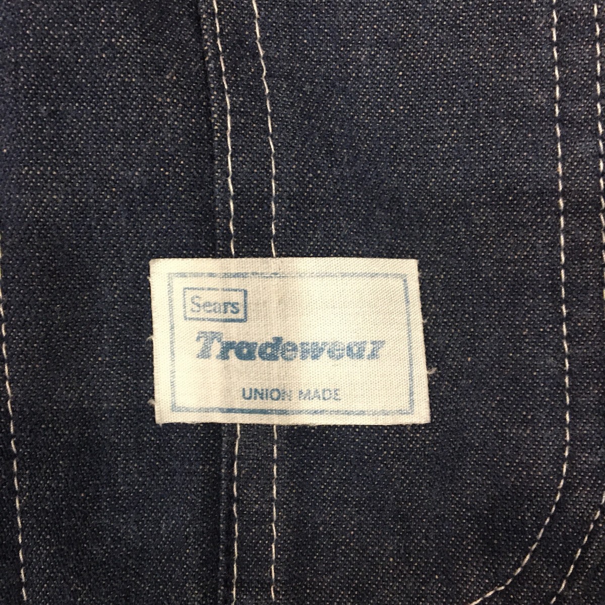 【専用】VINTAGE SEARS DENIM COVER ALL Vintage Sears Roebuck Painters Bib Overalls Carpenter Denim