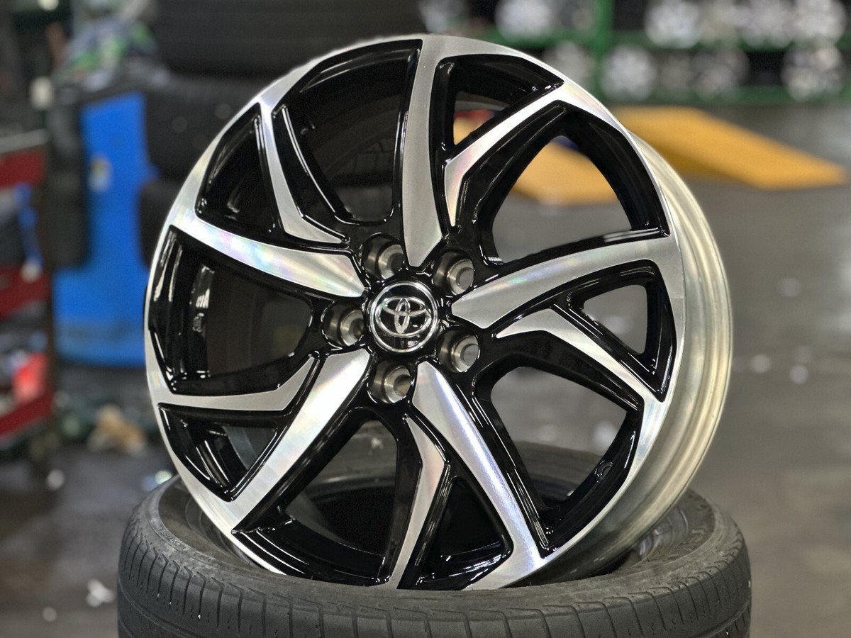Used Genuine 18x7J TOYOTA CROSS 5x114.3 (4 Wheel) Camry Estima