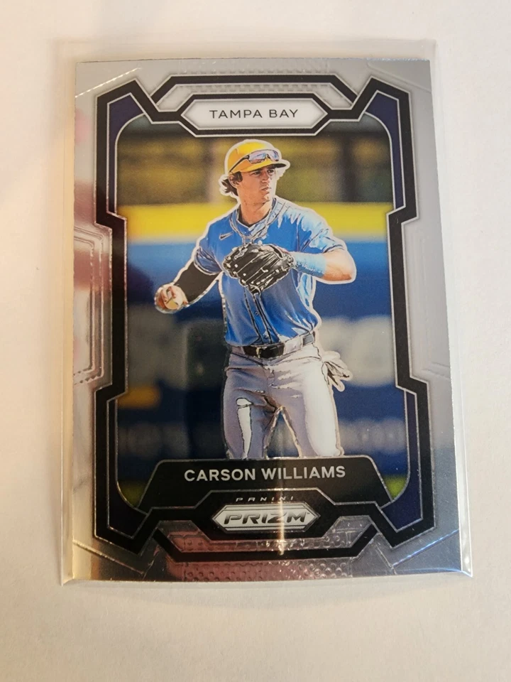 2024 PANINI PRIZM BASEBALL CARSON WILLIAMS # 77 - Image 2 of 2