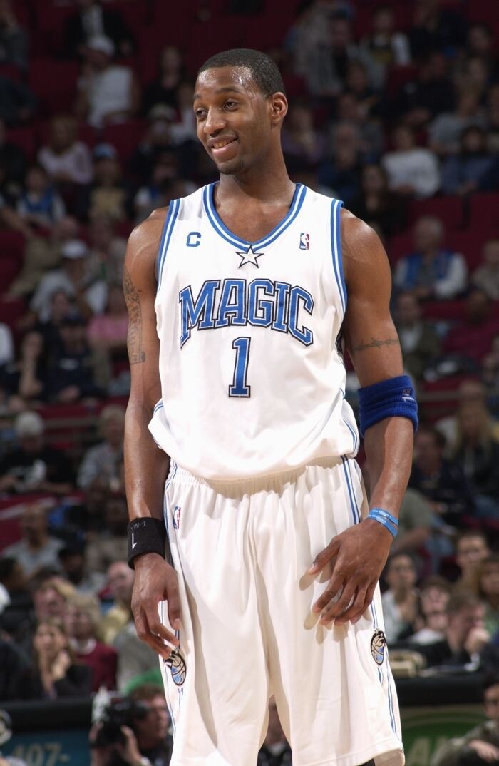 T-MAC ORLANDO MAGIC ジャージ tracy mcgrady Men's Mitchell & Ness Tracy McGrady Black Orlando Magic