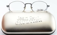 Jean Paul Gaultier Glasses Frame Jpg 55-6111 49-19 137 Hybrid Grey Metallic 90er