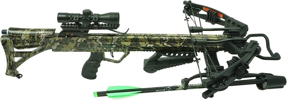 New! Rocky Mountain RM-415 Crossbow Kit Crossbolts 100 Grain Field