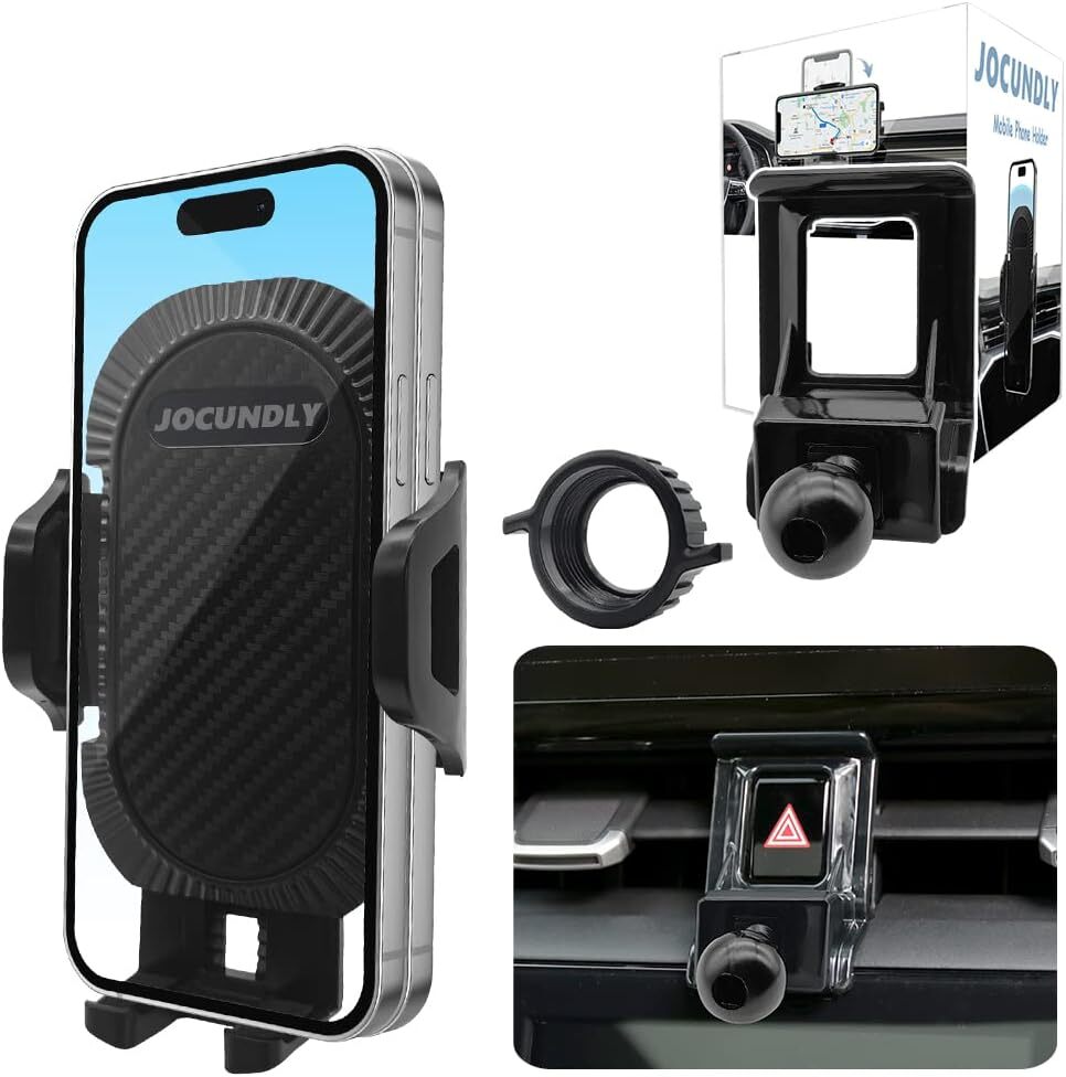 Car Phone Mount 2020 2023 Toyota Corolla Thick Case Friendly Mobile Phone-image