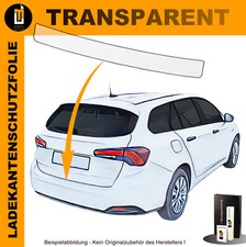 Lackschutzfolie Ladekantenschutz für Fiat Tipo Aegea Kombi ab 2016 Transparent