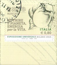 2015 italia repubblica EXPO Milano Xilografie Della Agricoltura Tatti usata