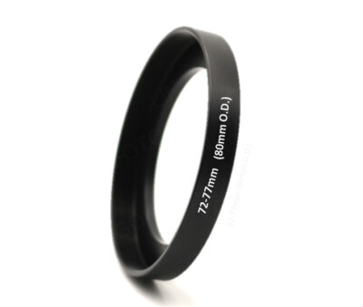 72-77mm (80mm O.D.) MATTE BOX Filteradapter Step-Up Front Ring