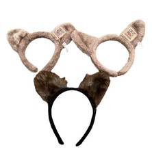 Great Wolf Lodge Gray Wolf Ears Headband Themed Party Favor Souvenir Gift Set 3