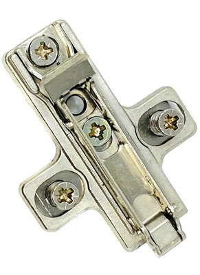 (QTY:14)Hafele Salice Domi BAVGE39F/16, 3mm Wing Hinge Mounting Plate 329.71.512