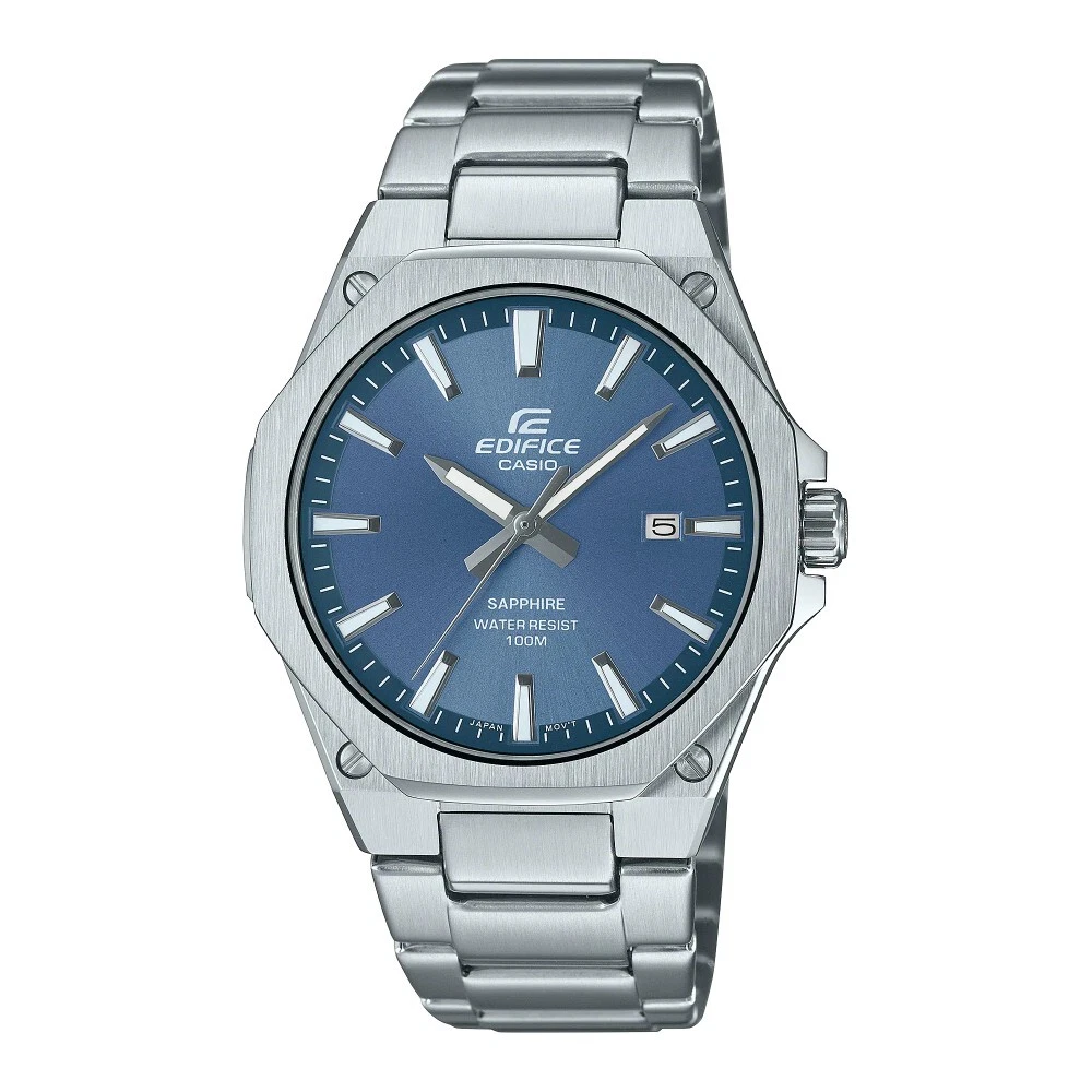 Casio Men's Edifice Chronograph Stainless Steel Watch with Blue Dial -  EFB700D-2AV - Walmart.com