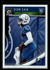 Deon Cain 2018 Donruss Optic Card #127