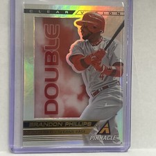 Brandon Phillips 2013 Pinnacle Baseball Clear Vision Double #CV52