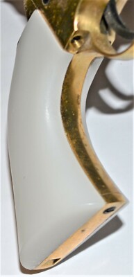 Pietta 1851 & 1873 Pistol Grips – Ceramic White Plastic Replacement Grips For Handguns 5 thumbnail image