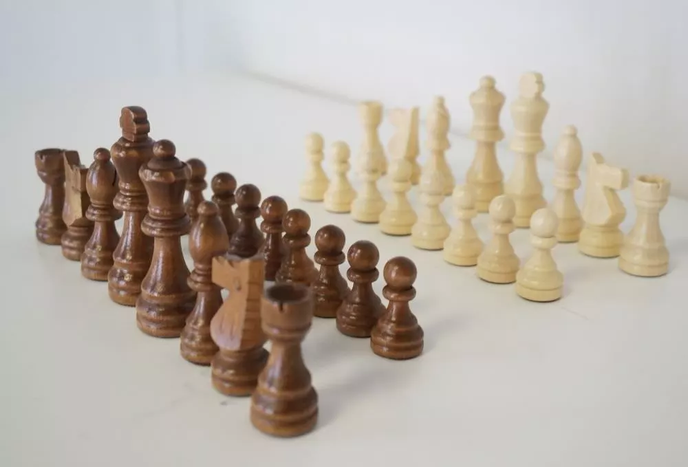 Buy Ginormous Chess Set with 25 King and 9' Fabric Board at S&S Worldwide