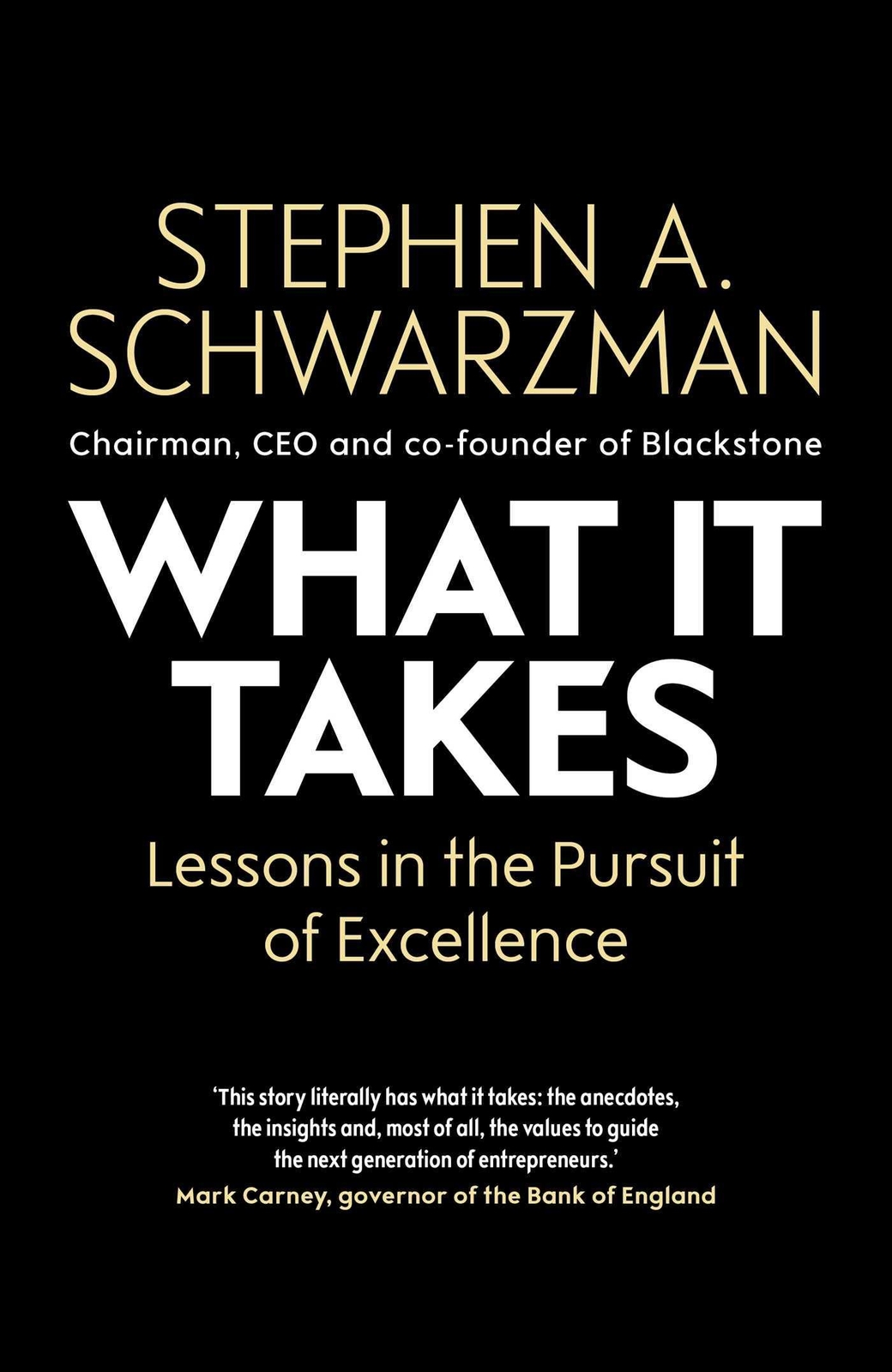 Thumbnail - What It Takes Stephen A. Schwarzman