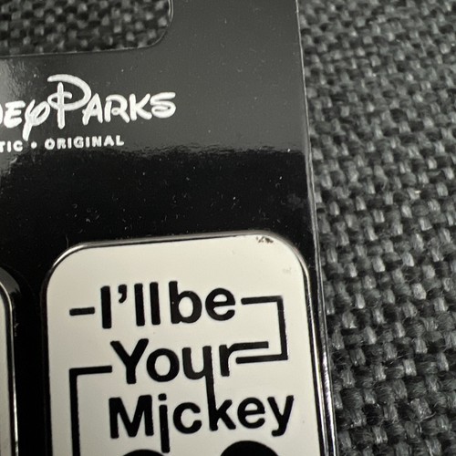 Walt Disney Parks World I'LL BE YOUR MICKEY MINNIE 2 Trading Pin SET - Picture 2 of 5