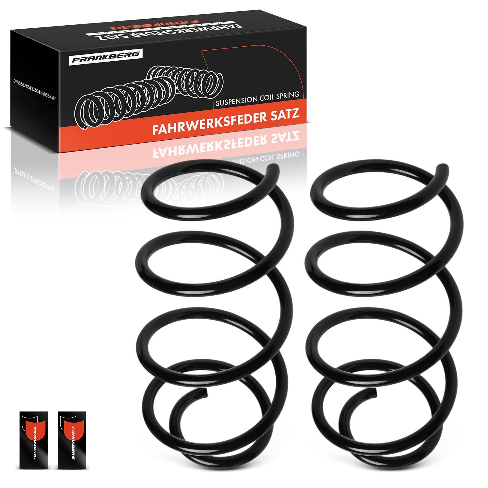 FRANKBERG 2x Coil Spring Set for Kia Venga YN 2011-2012 Hyundai ix20 JC Front