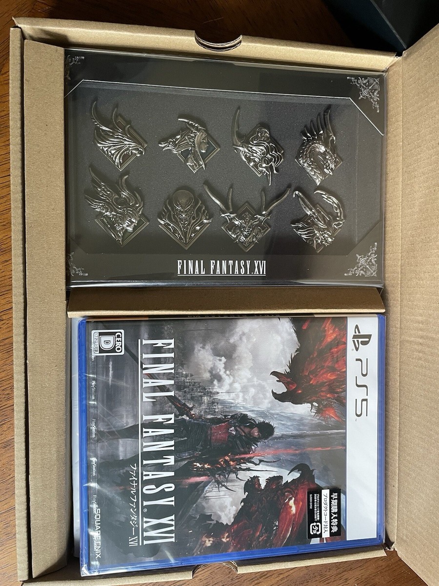Final Fantasy XVI FF16 Collector's Edition Limited Edition Square