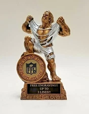  FANTASY FOOTBALL TROPHY HUGE MONSTER-FREE ENGRAVING-SHIPS IN 1 BUSINESS DAY!
