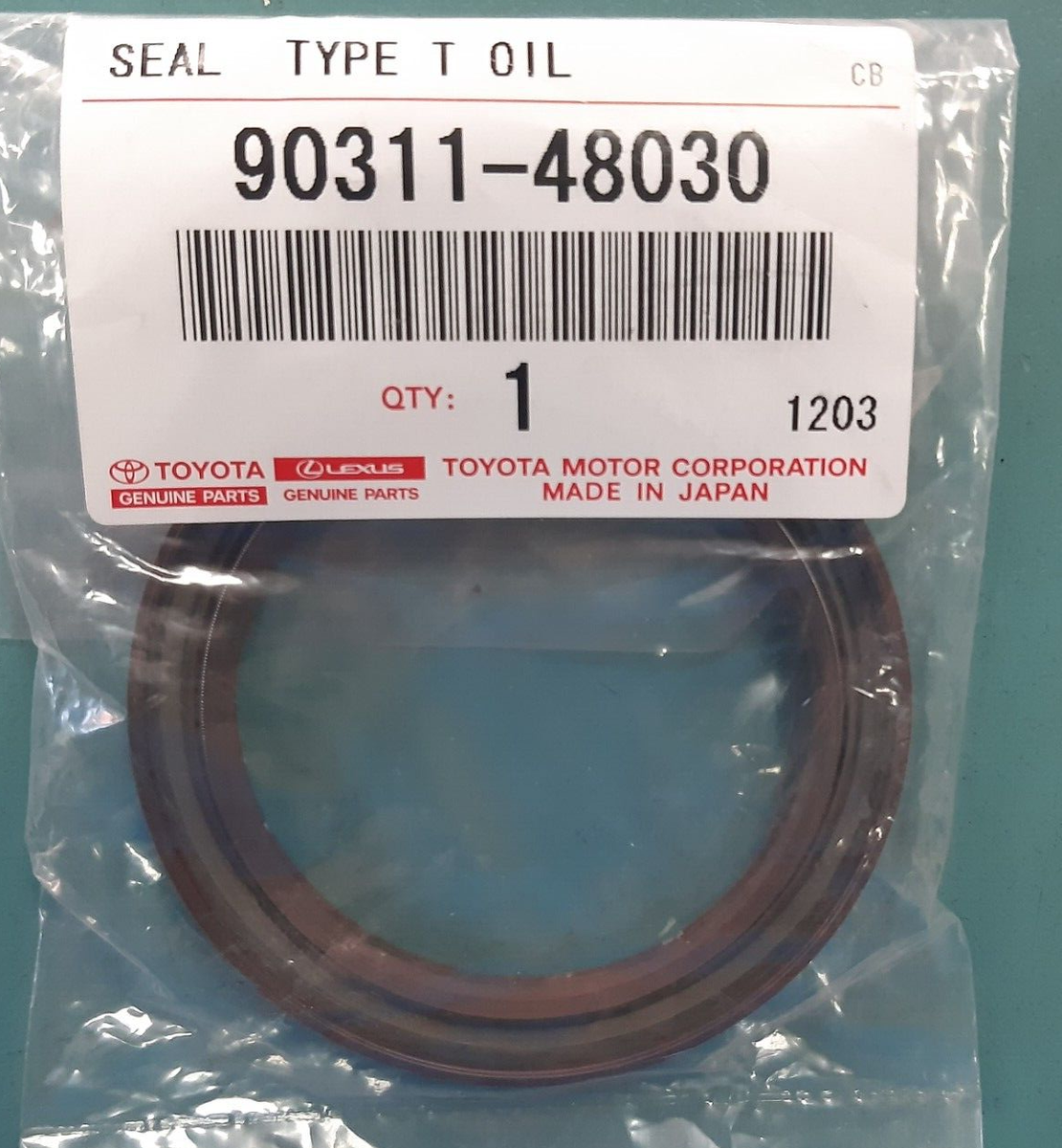 Ao様 GENUINE FRONT CRANKSHAFT OIL SEAL TOYOTA AVENSIS,RAV4,AURIS 2.0D