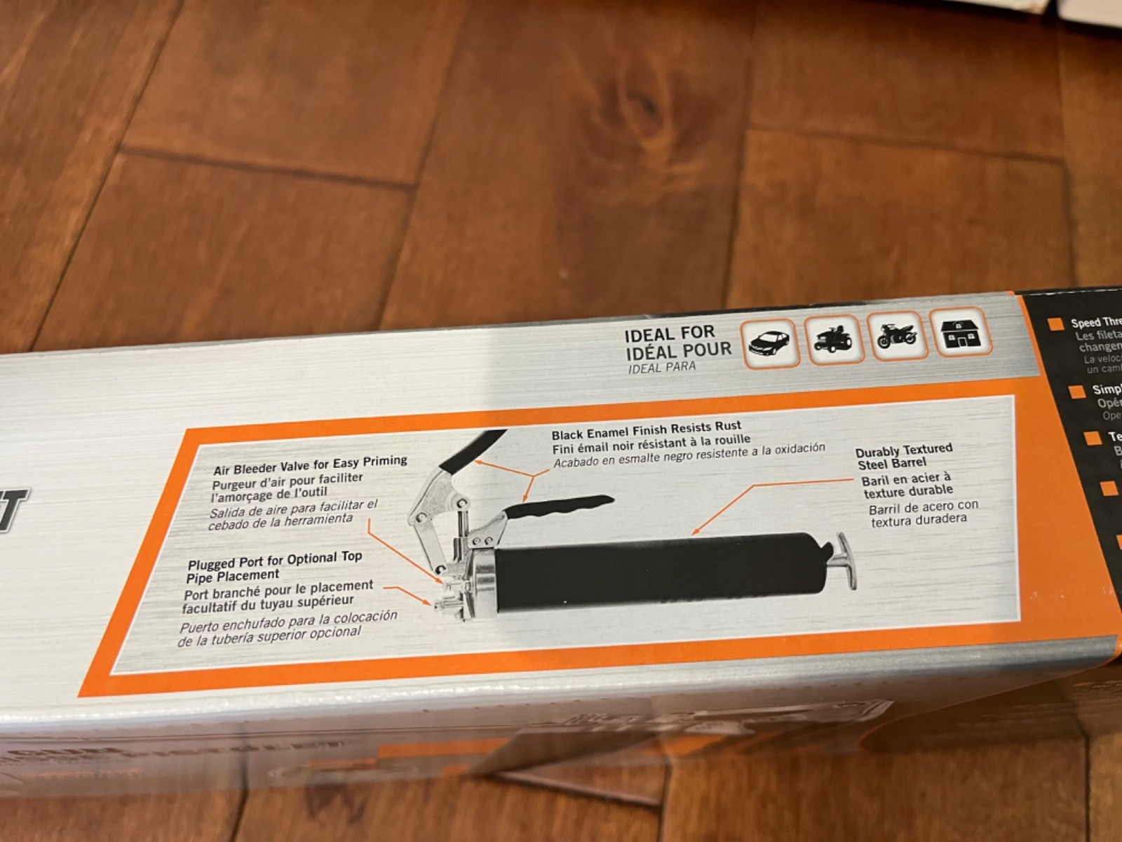 Lubrimatic 14-Oz. Pistol Grease Gun, 6000 Max. PSI, Model# 30-303