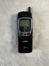 Vintage Flip Phone LGC-330W CDMA Dual Band Digital Cellular Phone Large LCD