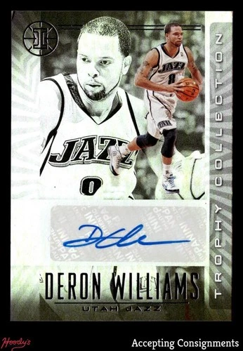 2019-20 Panini Illusions Trophy Collection Signatures Deron Williams AUTO Jazz