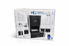 Halo Acoustics W1 5.1 Surround Sound Speaker System Bluetooth Black NEW Sealed