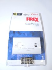 Firex Carbon Monoxide Detector, Battery Operated, CO Detector Sealed, New