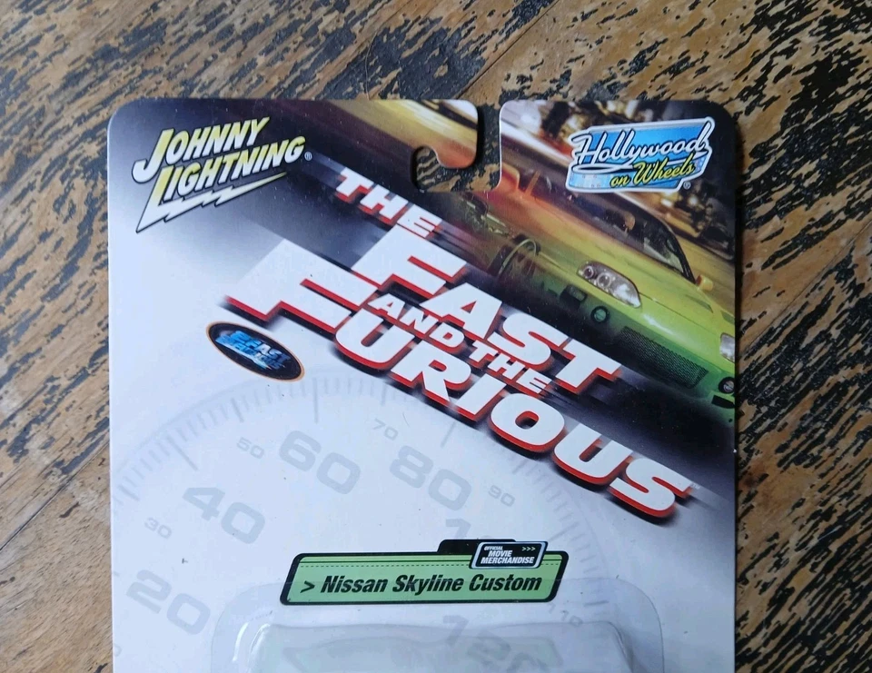 The Fast & The Furious Brian's 1999 Nissan Skyline GT-R R34 JOHNNY LIGHTNING - Image 4 of 4