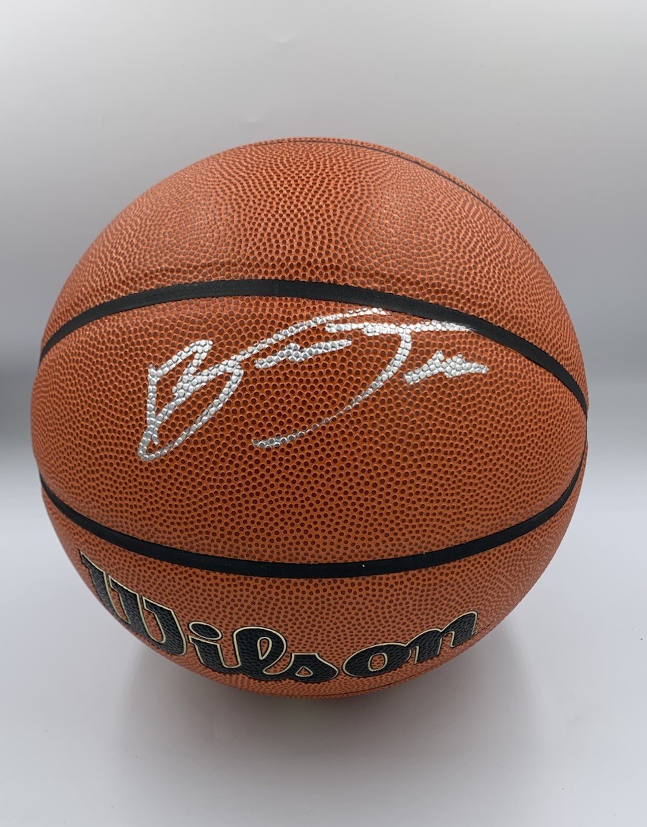 LeBron James Autographed Signed Arizona Wildcats Bryce James Basketball PSA COA LeBron 