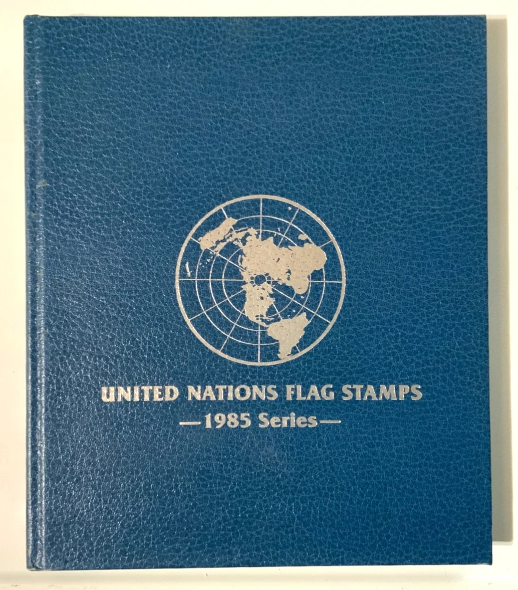 First Day of Issue Flags, National Emblems United Nations Stamps