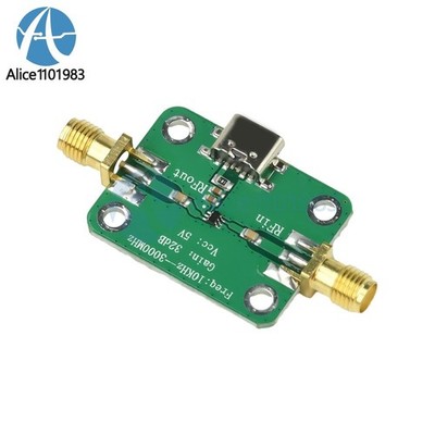 10KHz ~ 3GHz RF Wideband Amplifier module   32dB Low-noise Amplifier LNA *wq