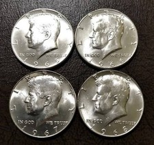 1965 - 1970 Kennedy Half Dollar - UNCIRCULATED - 40% Silver - Choose Quantity!