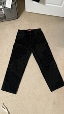 Supreme Double Knee Flag Painter Pants Size 32