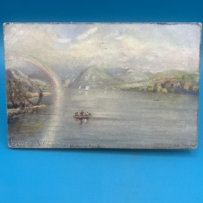 Loweswater - Nr Cockermouth Cumbria. Künstlerkarte Vintage 1903. Posted
