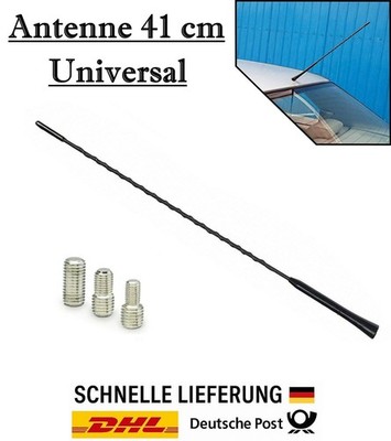 Universal 41 cm Stab Autoantenne AM FM GPS - 3 Adapter für Toyota Corolla, Yaris
