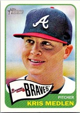 2014 Topps Heritage #154 Kris Medlen