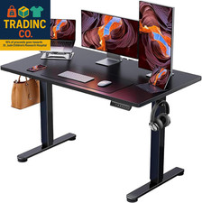 Height Adjustable Electric Standing Desk, 47.2 X 23.6 Inches Sit Stand up Desk,