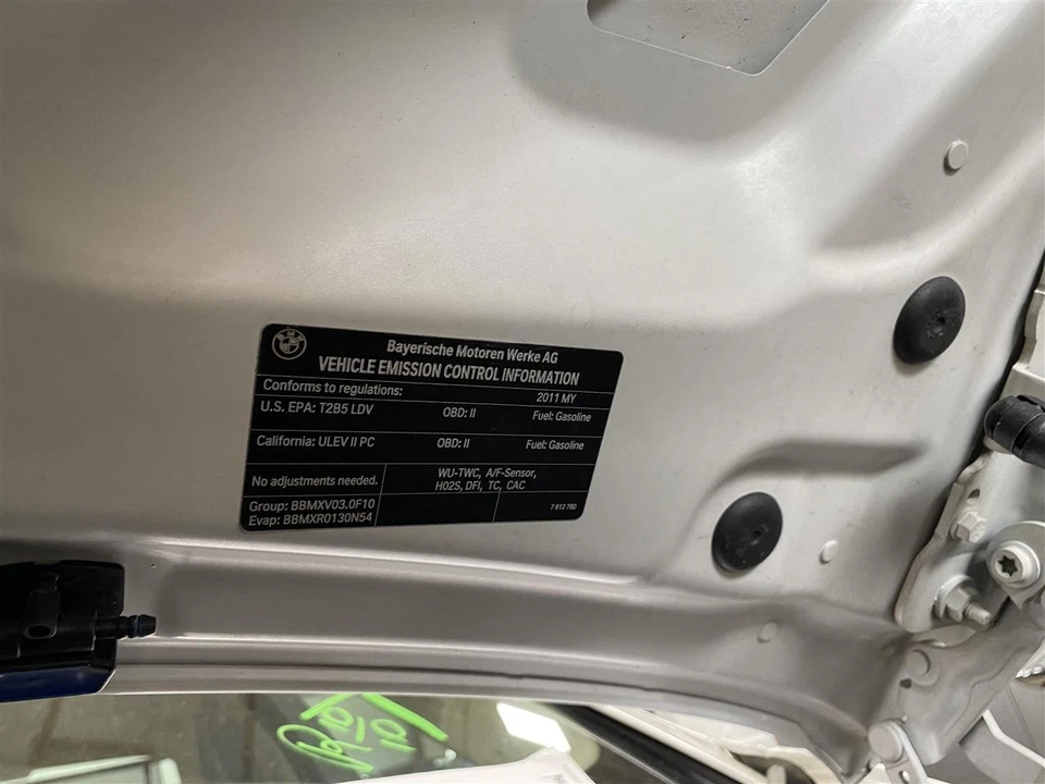 Used Fuel Injection Air Flow Meter fits: 2011 Bmw 535I exc. hybrid xDrive35i 3.0 Foto 3 de 4