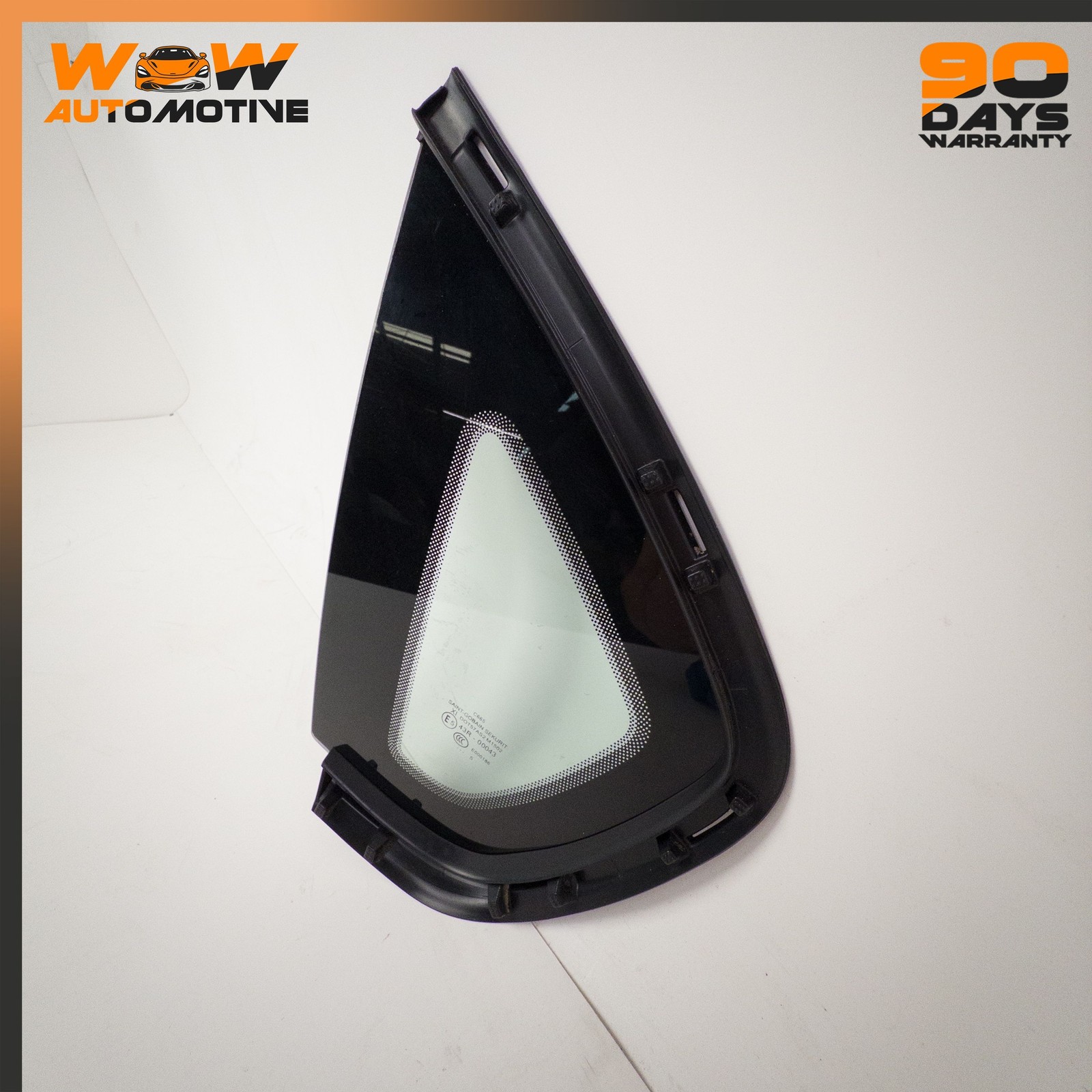 13-19 MASERATI QUATTROPORTE S Q4 REAR LEFT DRIVER SIDE QUARTER WINDOW GLASS OEM