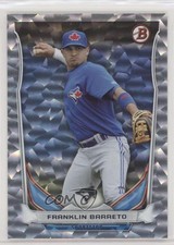 2014 Bowman Draft Top Prospects Silver Ice Franklin Barreto #TP-78 9gy