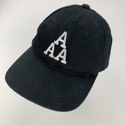 Coastal Cotton Co. Hat Boys Black Adjustable Baseball Cap AAA Logo